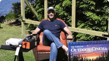 June 25, 2020, Bridgton News interview with Todd Morton, founder of the Wireless Outdoor Cinema Company.